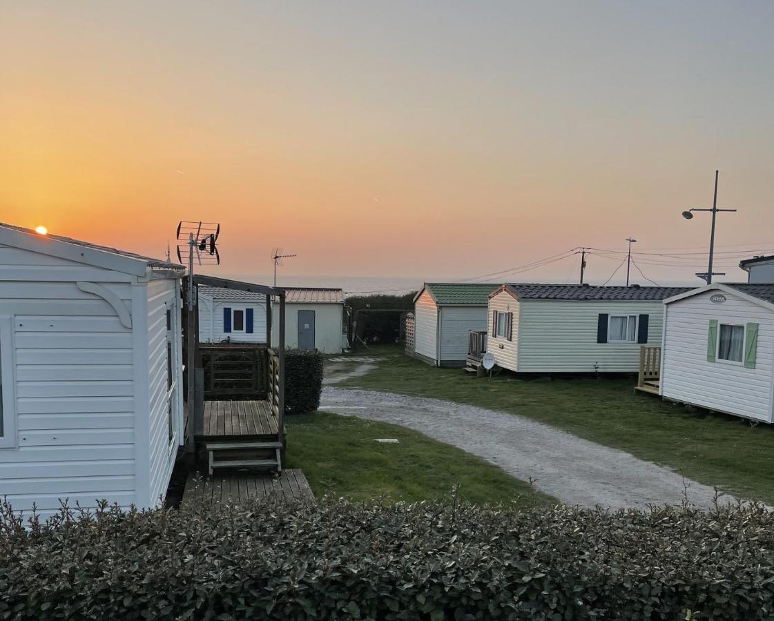 Mobil-Home Vue Sur Mer Le Portel Esterno foto